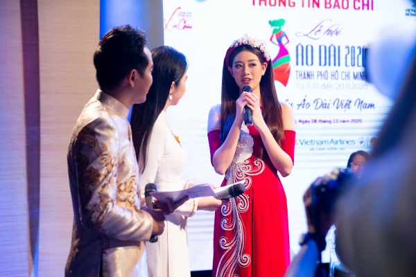 Hoa hậu Khánh Vân là đại sứ hình ảnh “Lễ hội áo dài TPHCM năm 2020”