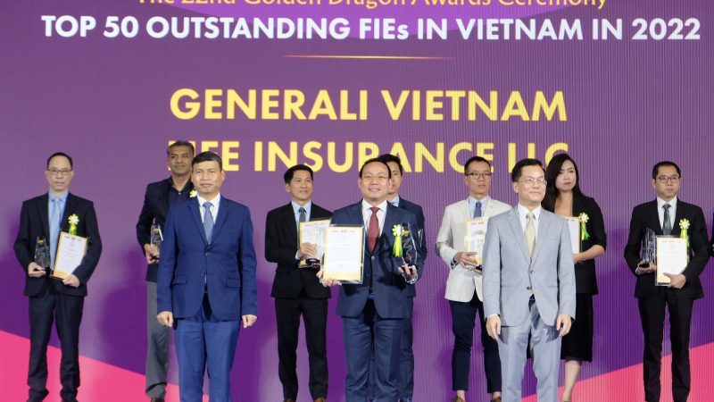 Giải thưởng Rồng Vàng lần 22 vinh danh Generali Việt Nam “Công ty Bảo hiểm có trải nghiệm khách hàng hàng đầu Việt Nam”