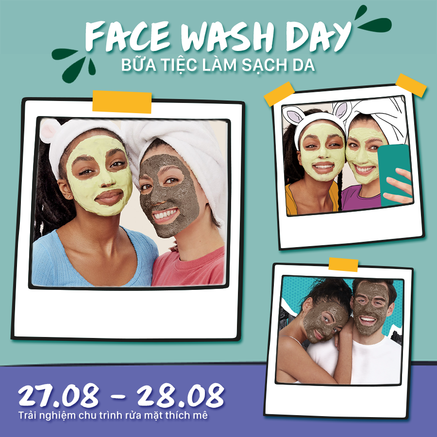 Tham gia “Ngày hội rửa mặt” dành cho học sinh – sinh viên cùng The Body Shop