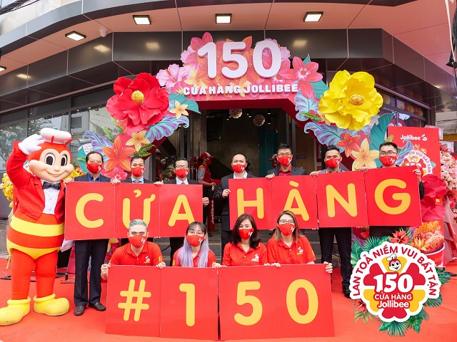 Chính thức khai trương cửa hàng Jollibee thứ 150 tại thành phố Đà Nẵng