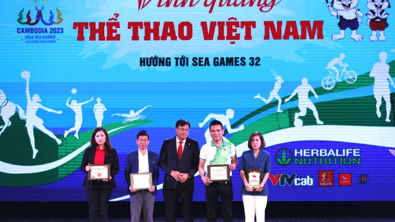 Herbalife Việt Nam đồng hành cùng chương trình “Vinh quang thể thao Việt Nam” tại Hà Nội
