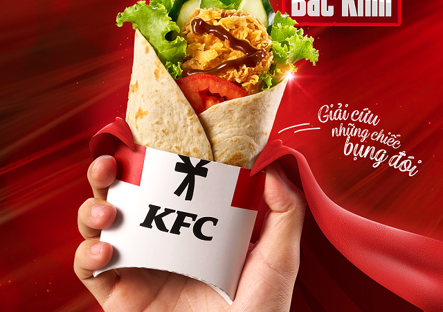 Gà cuộn Bắc Kinh – món mới từ KFC!!!