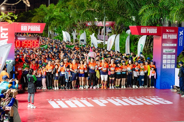 Herbalife Việt Nam tiếp tục là đối tác tài trợ dinh dưỡng cho giải chạy VnExpress Marathon Hải Phòng 2023