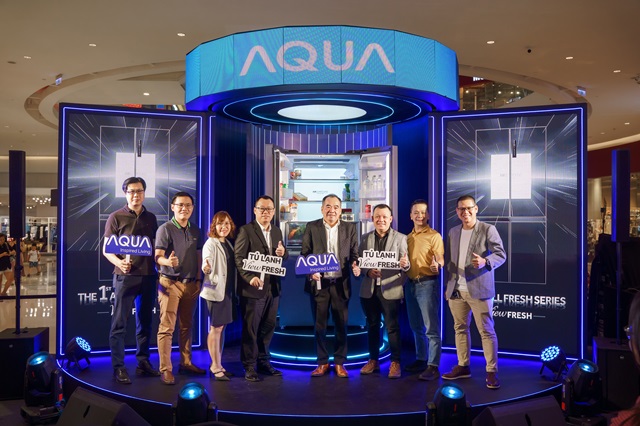 AQUA lần đầu ra mắt tủ lạnh ViewFresh với 4 dấu ấn tại thị trường Việt Nam