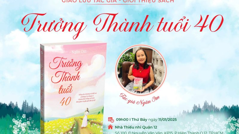 Giới thiệu sách TRƯỞNG THÀNH TUỔI 40