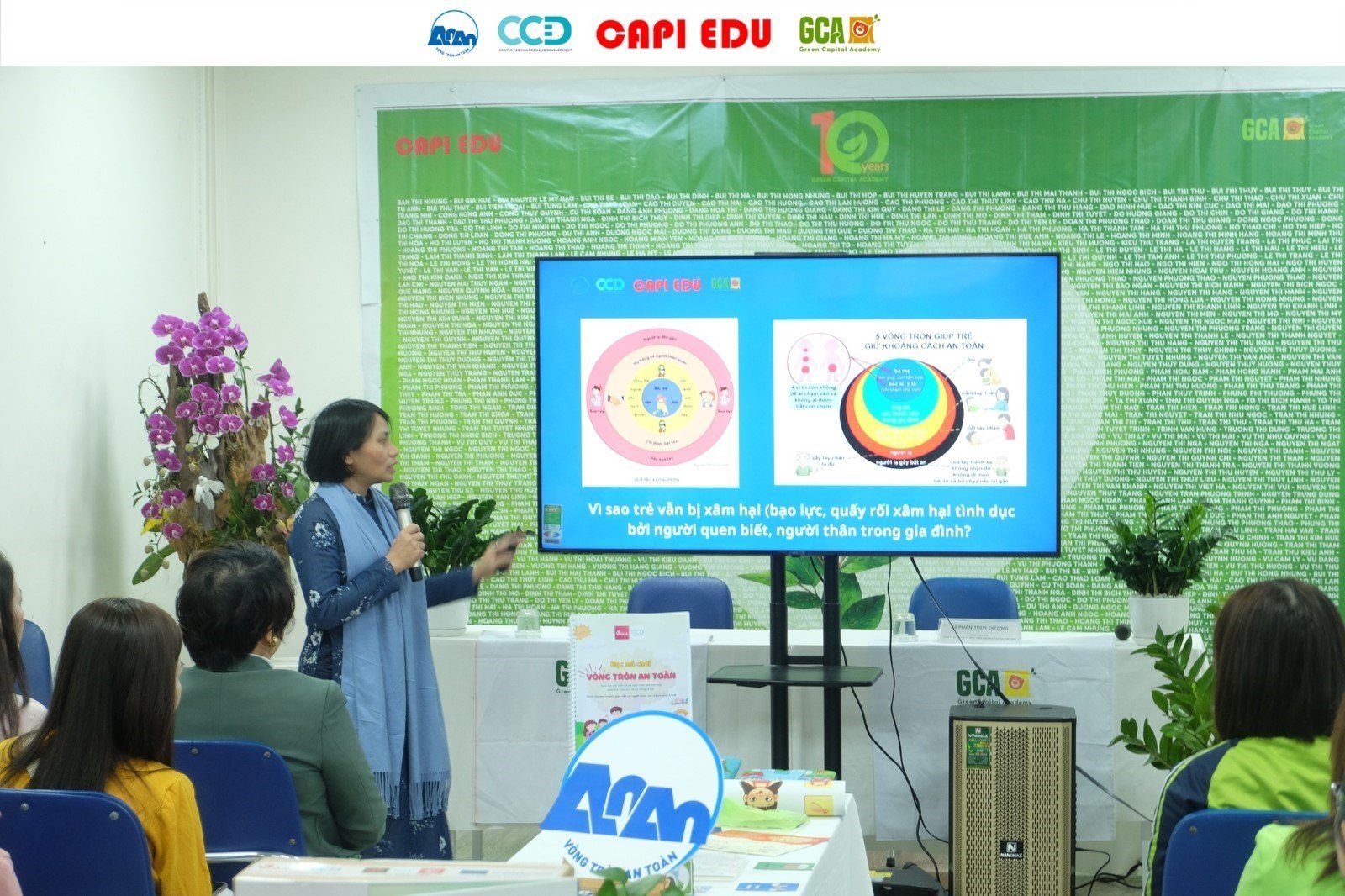 “Vòng tròn an toàn” trong giáo dục giới tính cho trẻ em